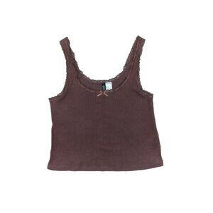 H&M brown tank top (M)